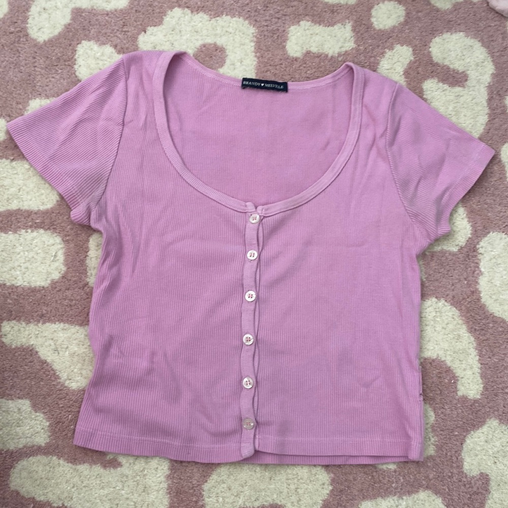 Cute pink Brandy Melville shirt!